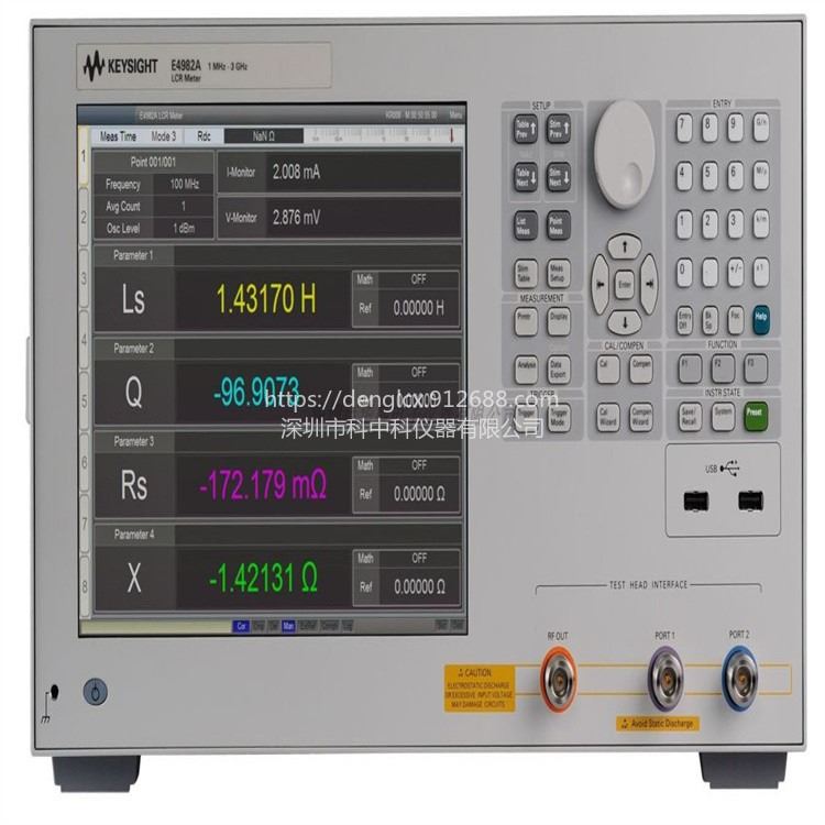 E4982A阻抗分析仪、Agilent E4982A LCR电桥