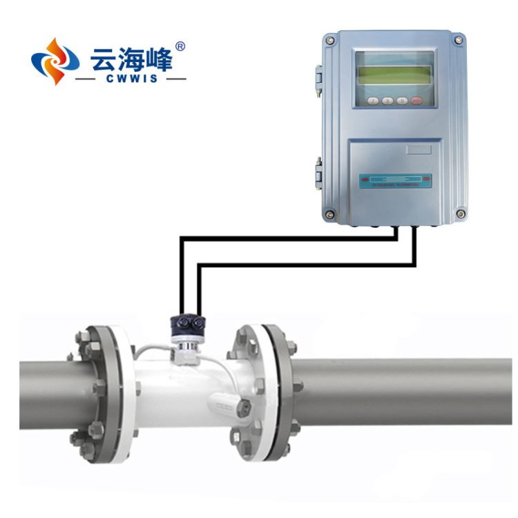 常州市空调水冷却循环水冷量表 分体管段式超声波流量计厂家供应