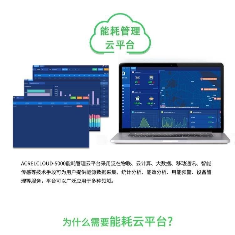 安科瑞智慧能源综合管控平台解决方案AcrelCloud-7000 能源安全运维、管控、计量计费等综合管理用能