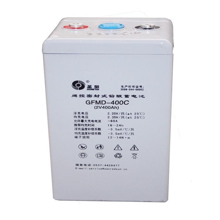 圣阳蓄电池2V400AH 监控设备专用 圣阳GFMD-400C