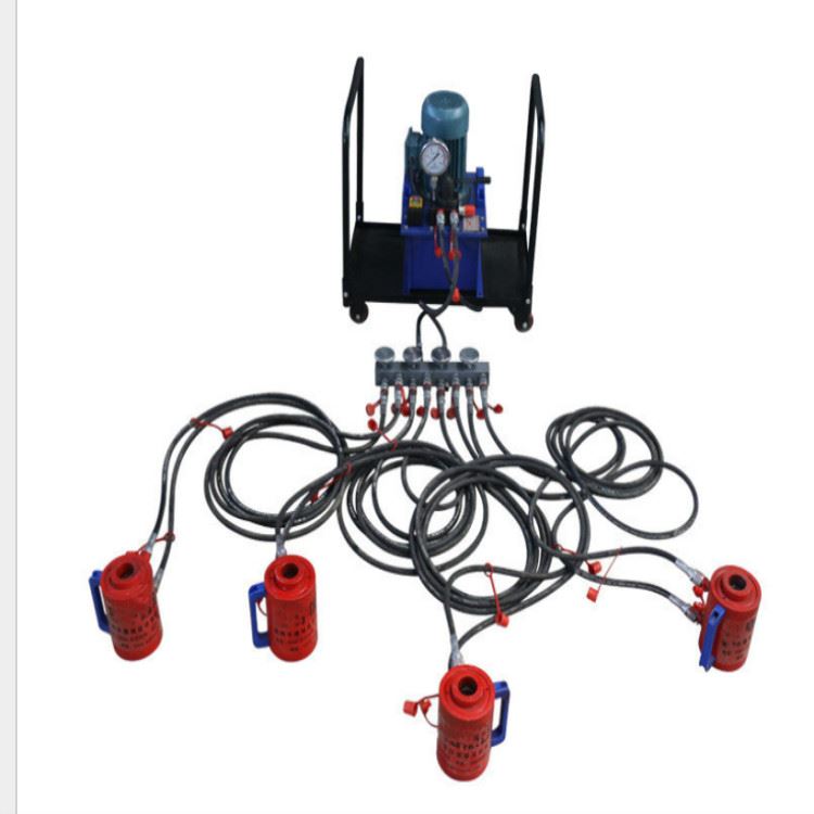 甘肃卓达板式换热器专用液压夹紧器  电动夹紧液压扳手  手动液压扳手空心缸