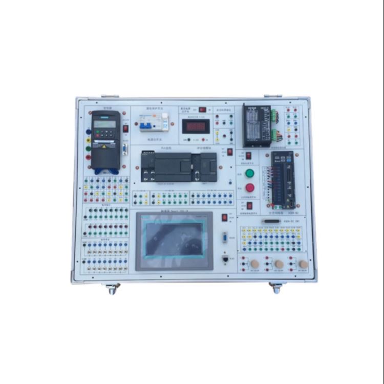 变频器触摸屏实训考核设备   变频器触摸屏实训装置  变频器触摸屏综合实训台