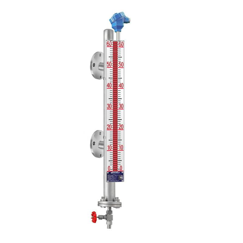 UHZ磁翻板液位计带远传水位计油位计侧装顶装浮子磁性开关