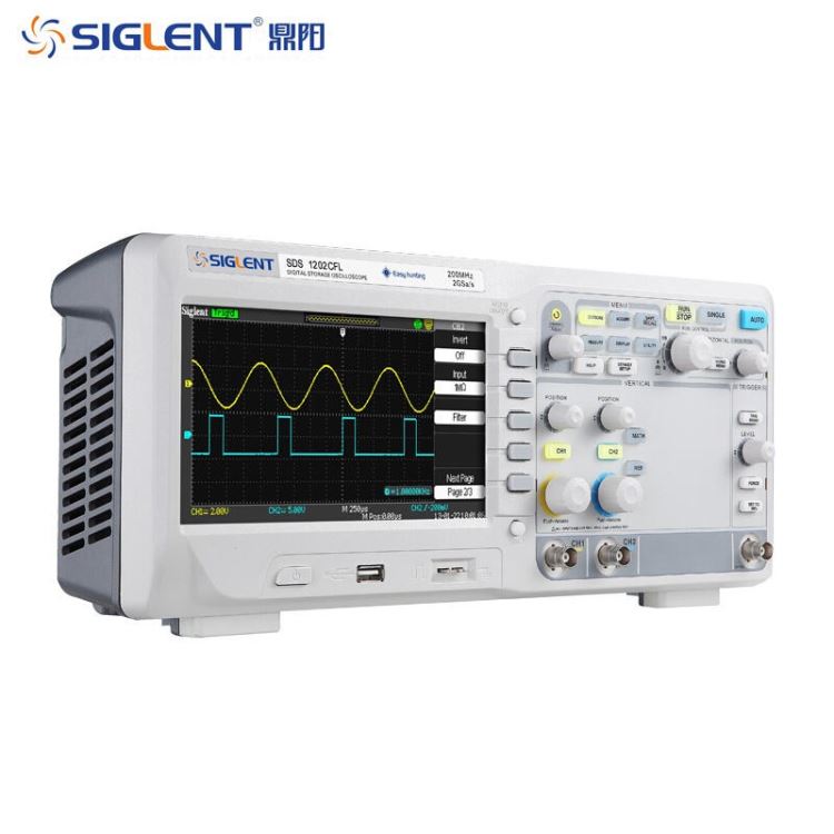 鼎阳示波器 双通道示波器 SDS1202CFL台式荧光示波器