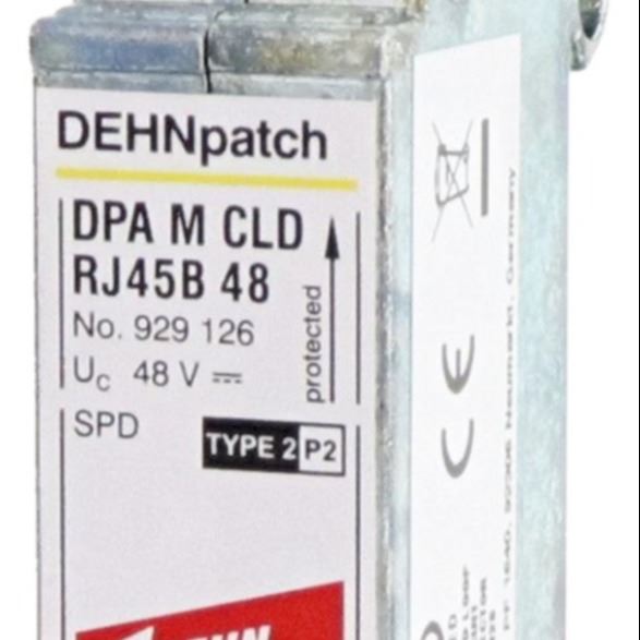 DPA M CLD RJ45B 48 德国原装 现货 盾牌防雷器 DEHN 信号电涌保护器 929126 盾牌网络避雷器