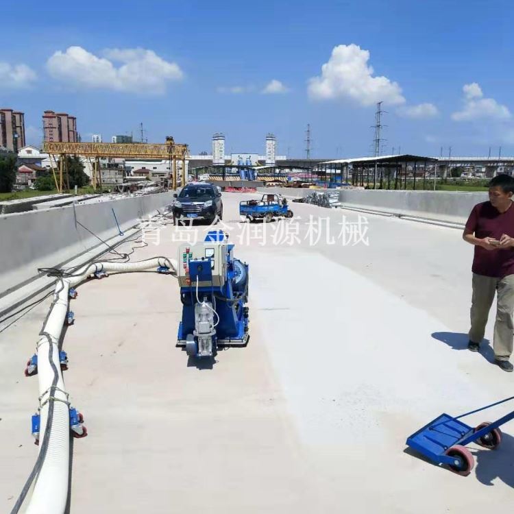 河南混凝土路面机械路面抛光机水泥 路面抛丸机专业厂家 金润JRPW270/550/850