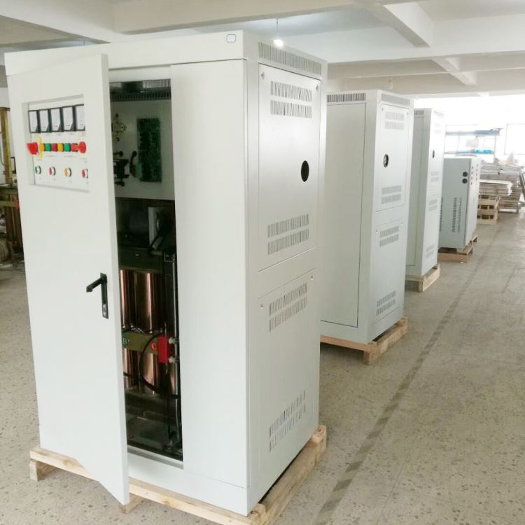 上海宜变直供SBW-250KVA 三相高精度全自动补偿式电力稳压器 380v稳压器工业医疗隧道商场等 地用稳压电源