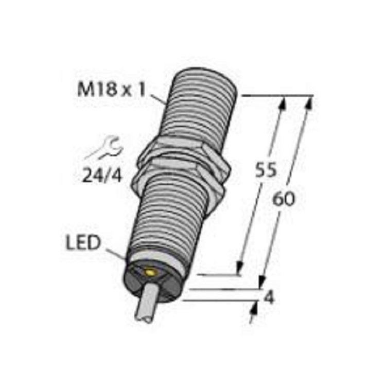 接近开关  型号:HZ64-Bi5-M18-AZ3X 库号：M315774