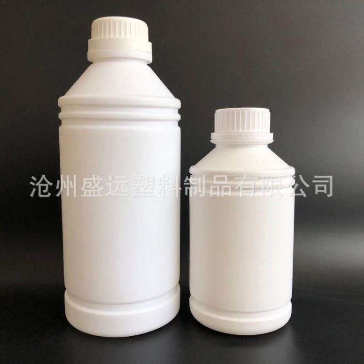 盛远供应 PE塑料瓶1000ml 化工瓶 试剂瓶 农药瓶 小口瓶 防盗盖塑料瓶