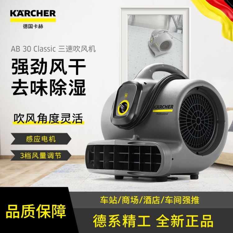 KARCHER卡赫吹地机 墙面干燥吹风机 强力风干机 凯驰ab 30鼓风机 鼓风机吹风角度可调