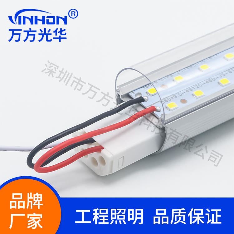 厂家批发led灯管 0.6m9w18w双光源高光效t8分体灯管 110v220v厚料铝塑日光灯 万方光华