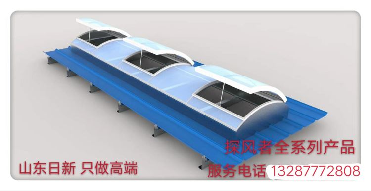 日新铝合金材质_TCA3008三角型排烟天窗|屋顶通风天窗|泄爆排烟天窗 适用机场、车站顶棚